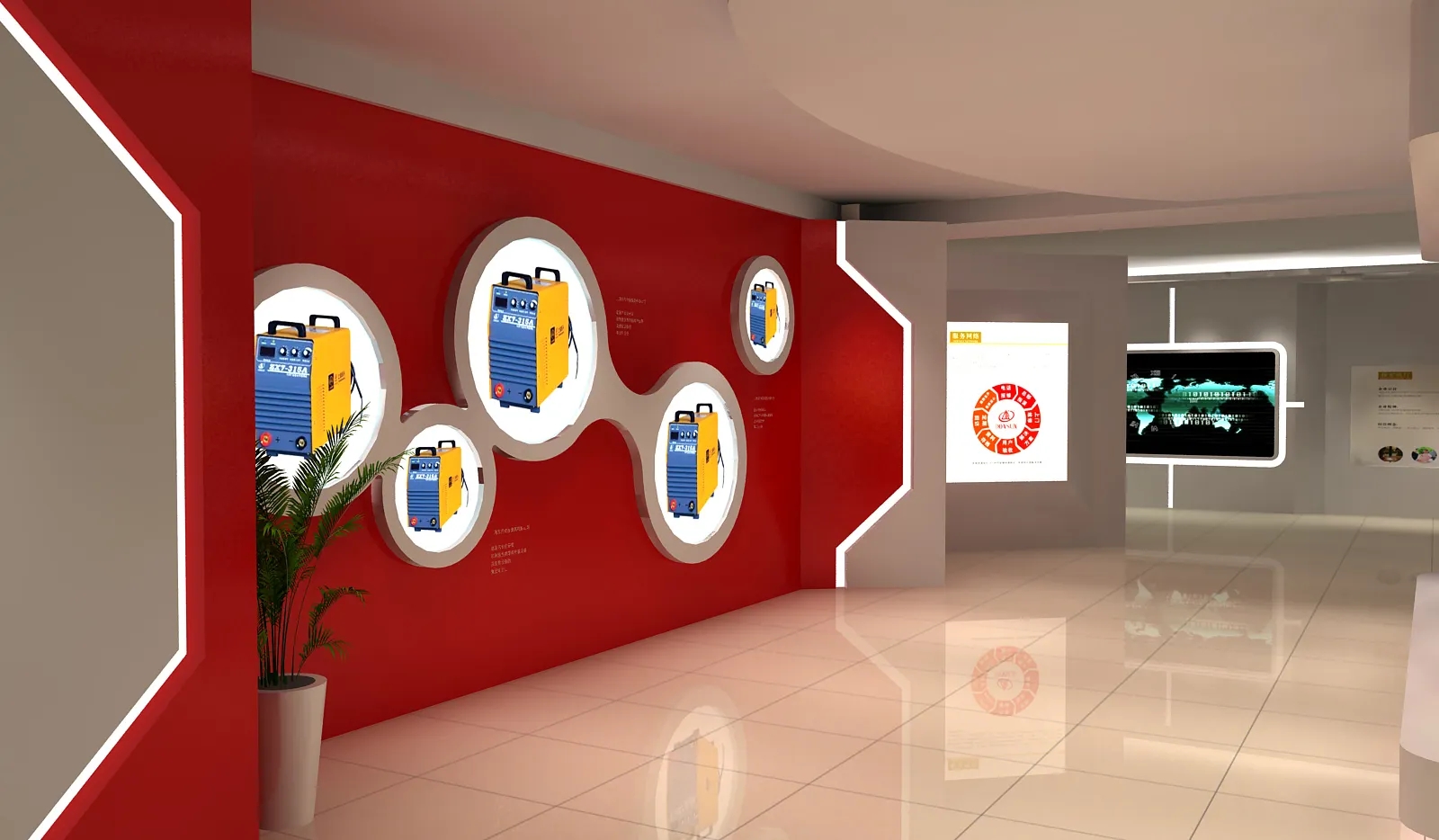 展廳設(shè)計 ， 展廳 ， 鑫時空