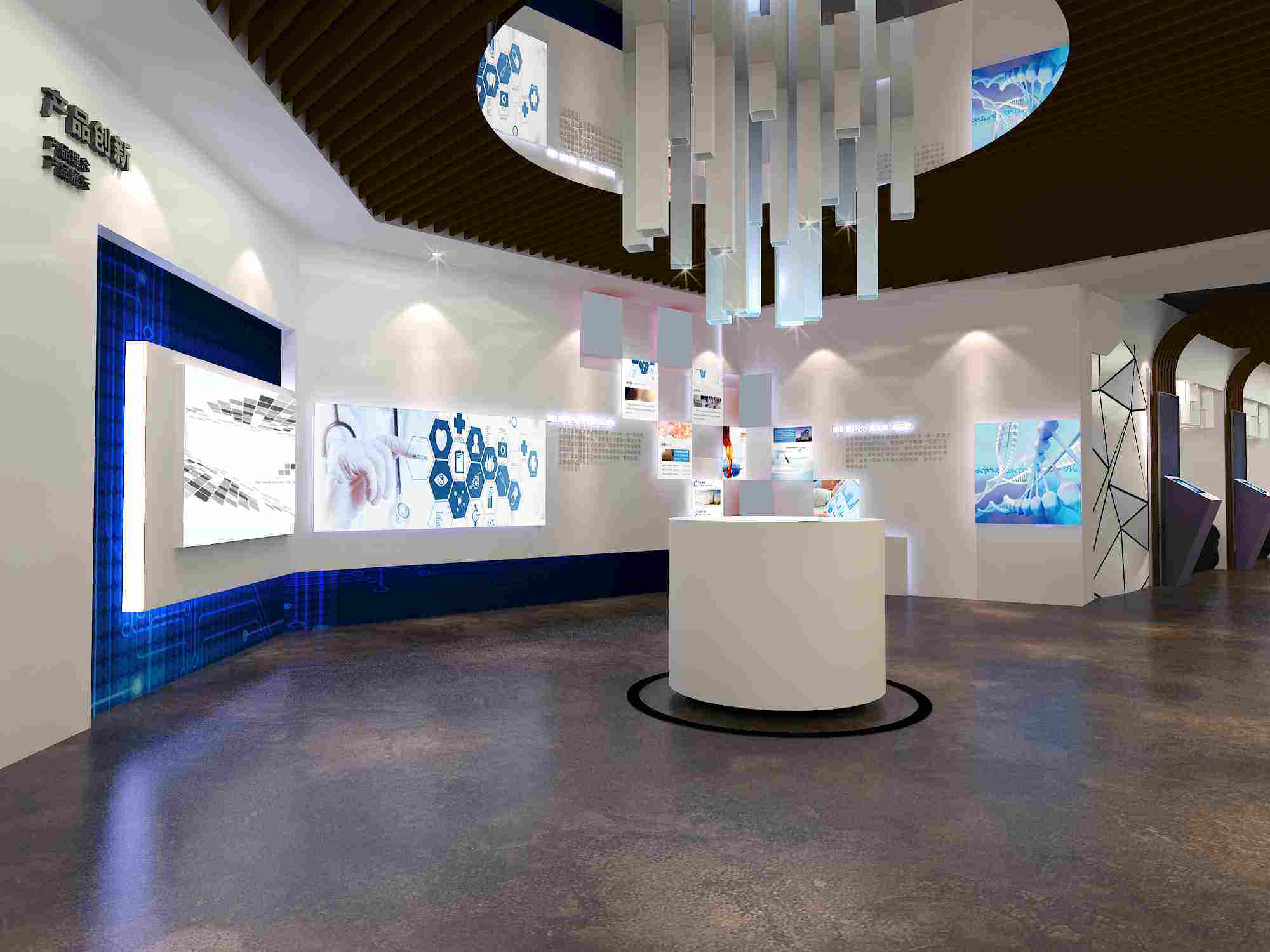 展廳設(shè)計(jì) ， 展廳 ， 鑫時(shí)空